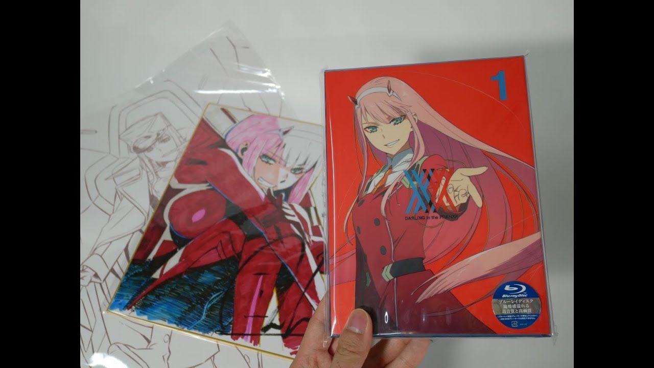 Darling in the Franxx Blu-ray Vol 1 first look, unboxing + bonus extras