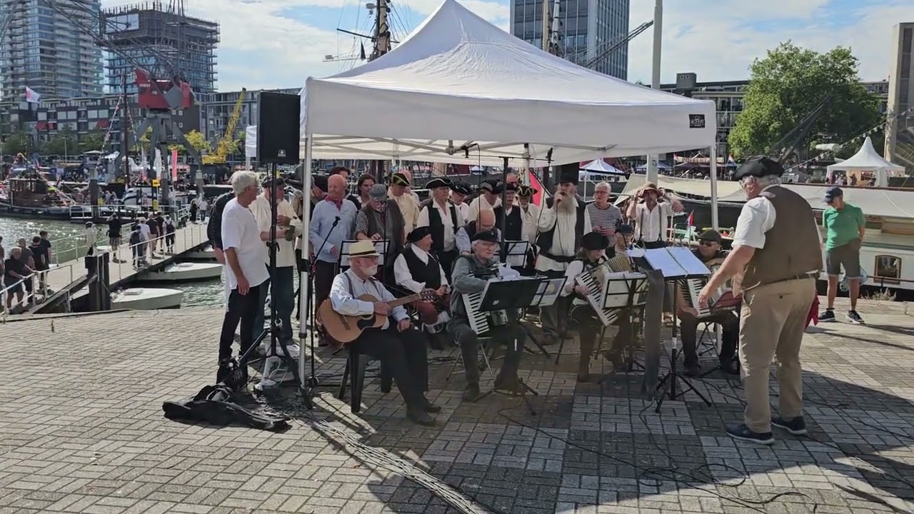 shantykoor rotterdam wereldhavendagen 15:00