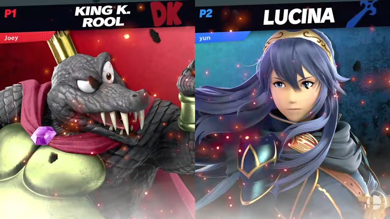 YunZyu (Lucina) vs JoeyL (King K. Rool) - WR1 - WGAC #123