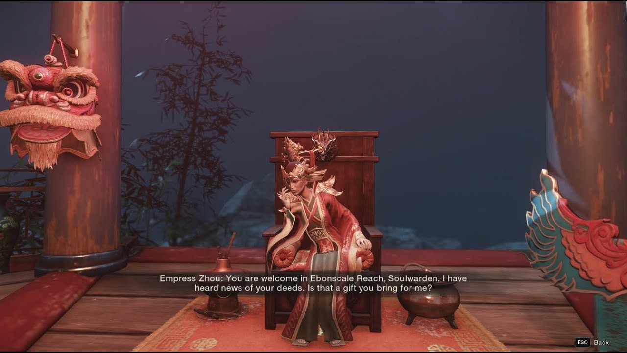 New World: Aeternum Main Story Quest 96. The Empress of Ebonscale