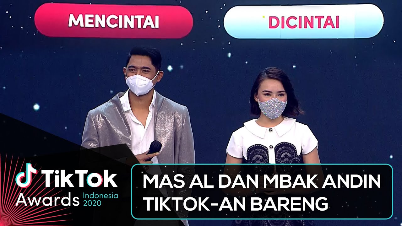 Duuh Bikin Baper! Mas Al dan Mbak Andin TikTok-an Bareng | TIKTOK AWARDS INDONESIA 2020
