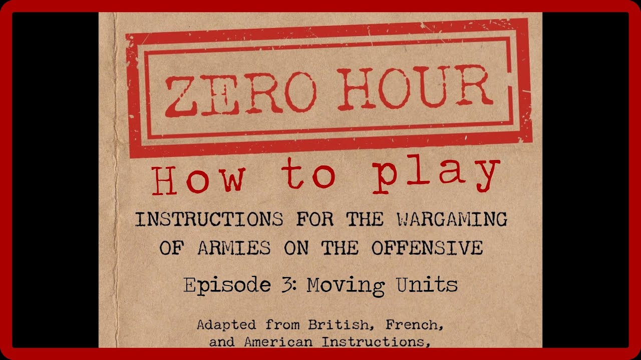 Zero Hour How to Play - Episode 3 - With Designer David Stone