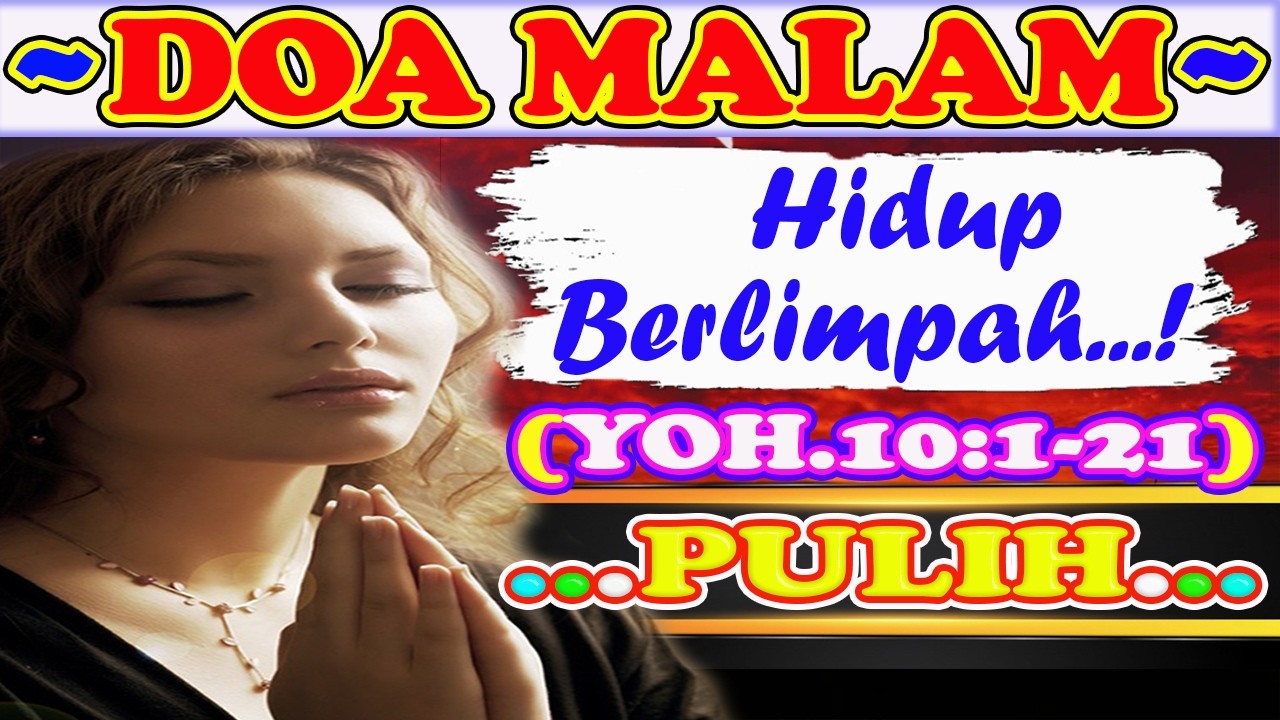 💚🔴💝Renungan Malam, Renungan Malam Kristen Sebelum Tidur, Firman Tuhan Sebelum Tidur