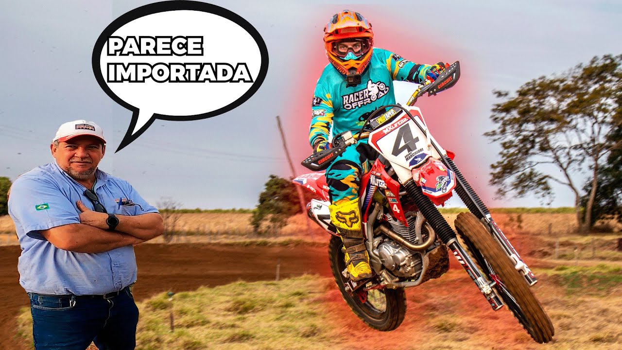 CRF 250F PREPARADA NO MOTOCROSS (MXLIFEBR)