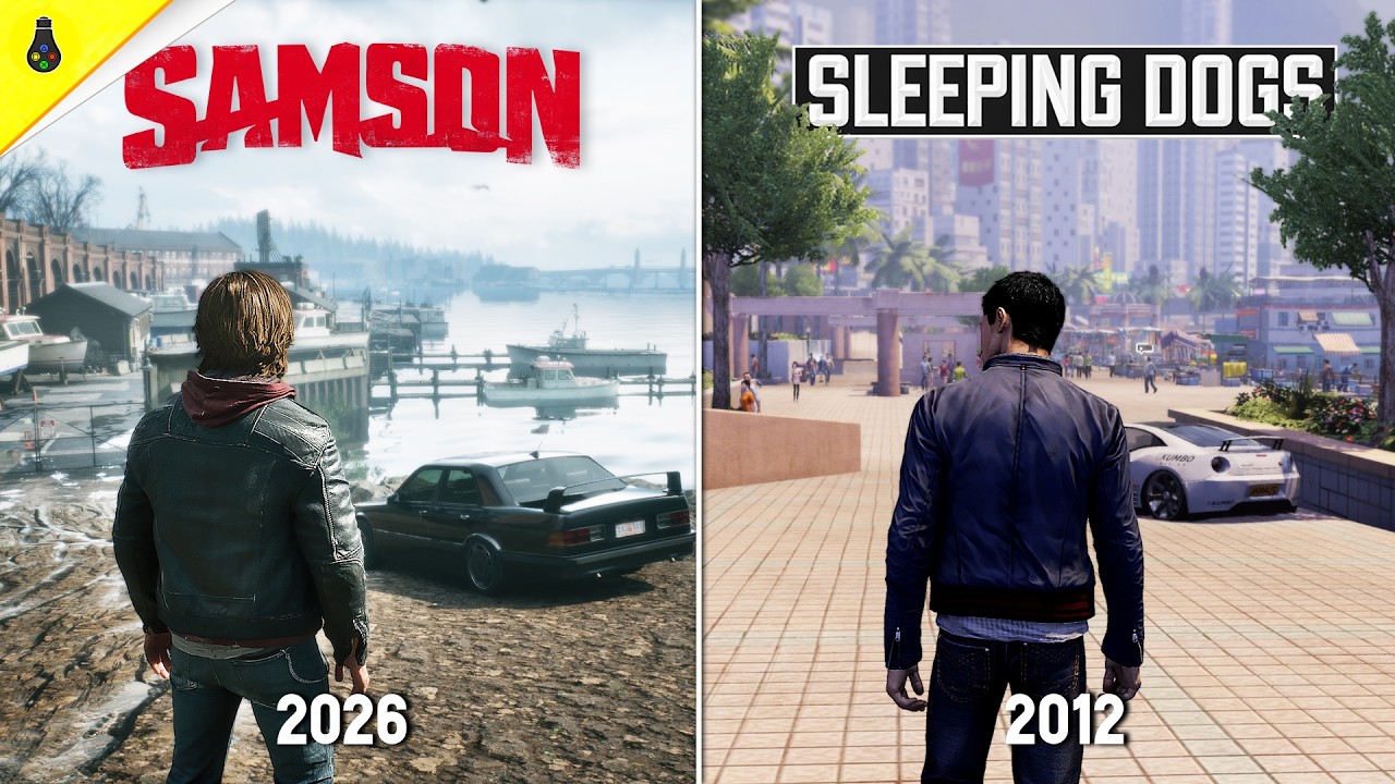 Samson vs Sleeping Dogs - Сравнение деталей и физики