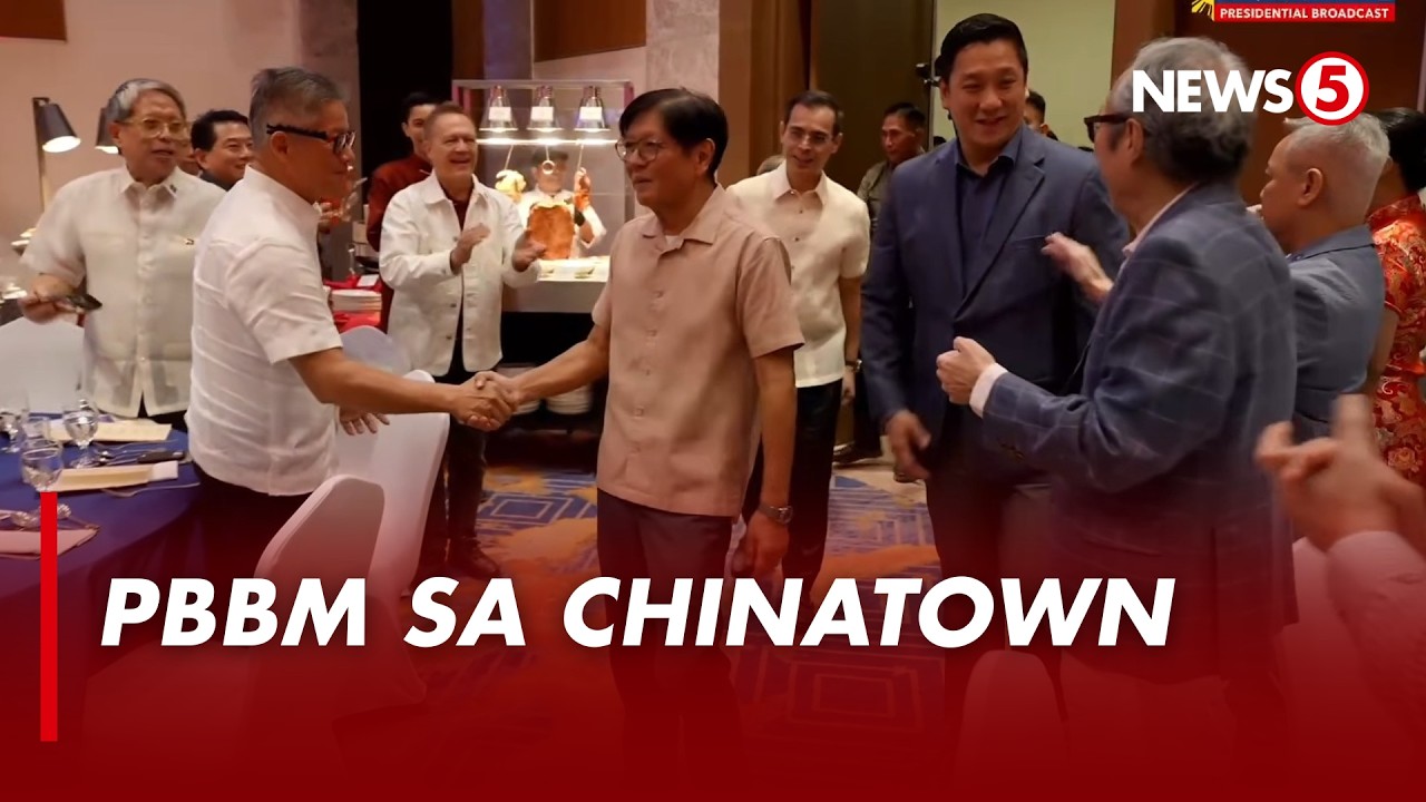 Chinatown revitalization phase II, personal na dinaluhan ni PBBM sa Maynila