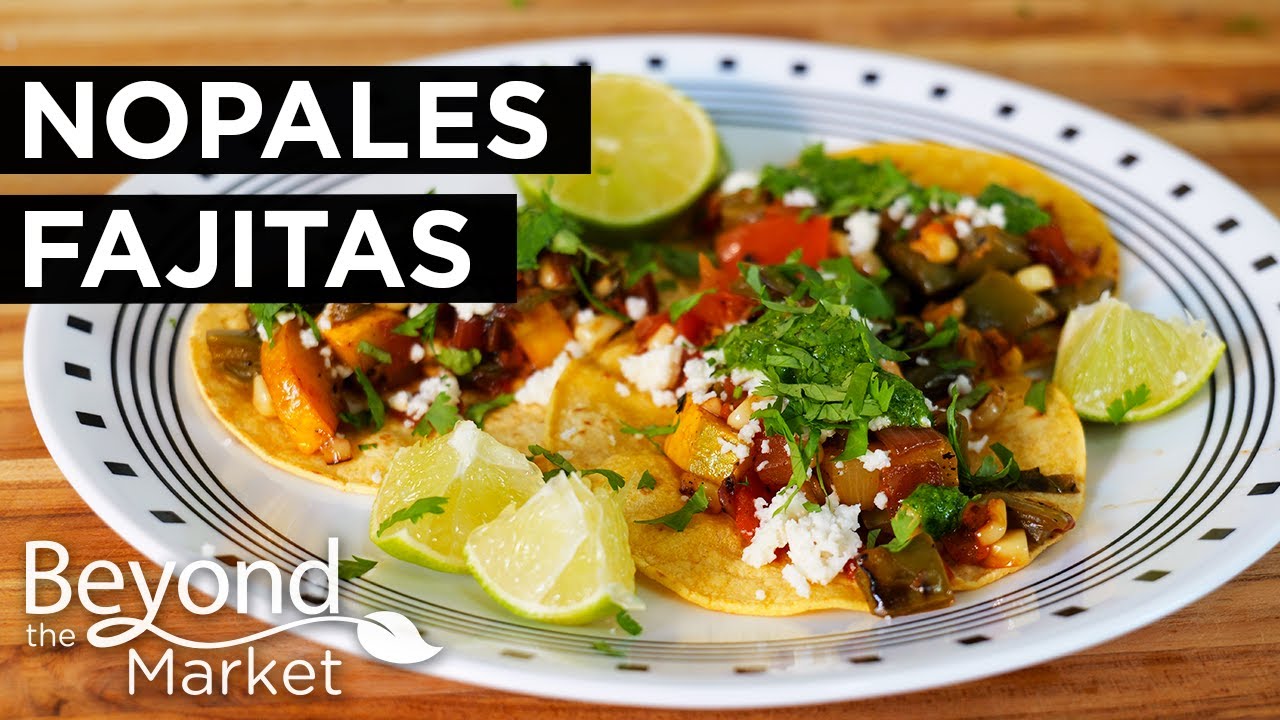 Nopales Fajitas with Chimichurri | Summer Fajita Perfection