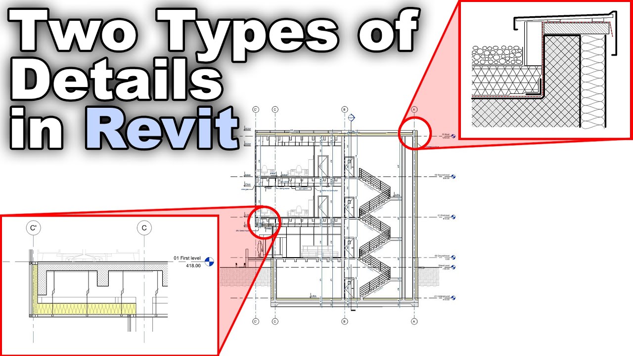 Two Types of Details in Revit Tutorial