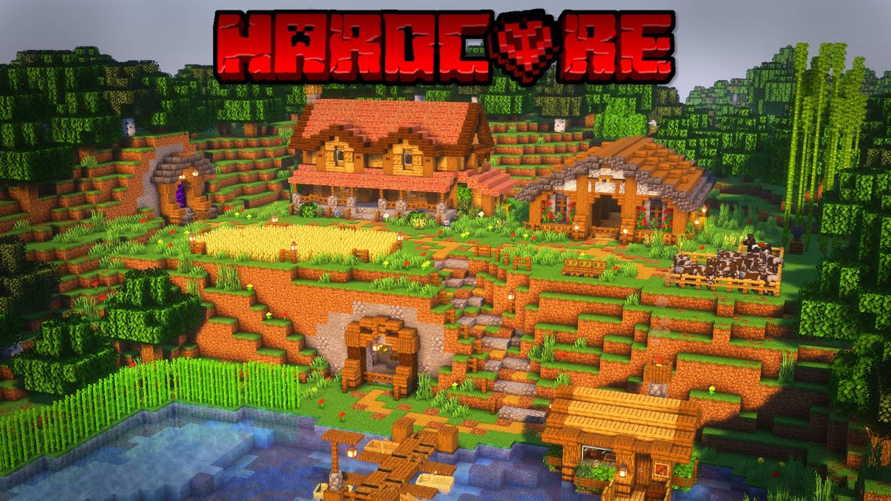 I Had The Perfect Cozy Start in Hardcore Minecraft!
