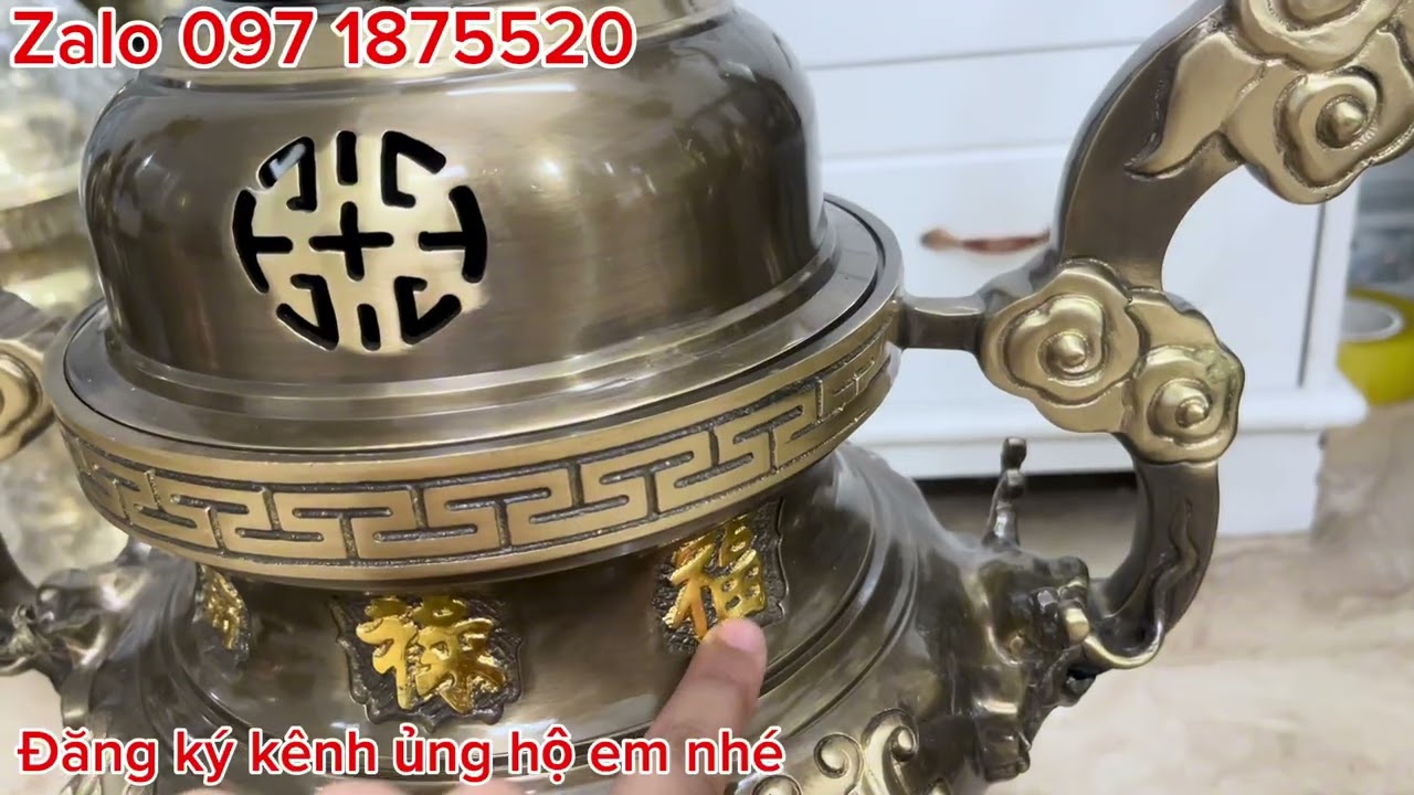 Ngũ sự hoa sòi cao 55cm , mầu hun giả cổ , giá trên 9tr