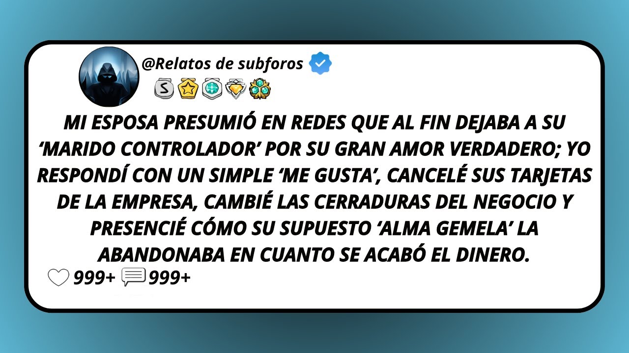 Mi Esposa Presumió En Redes Que Al Fin Dejaba A Su ‘Marido Controlador’ Por Su Gran Amor...