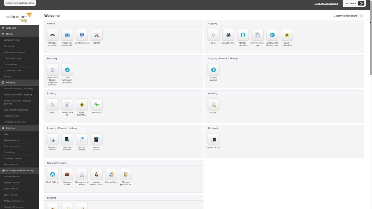 SolarWinds Mail Assure: Cloud-Based Email Security and Continuity