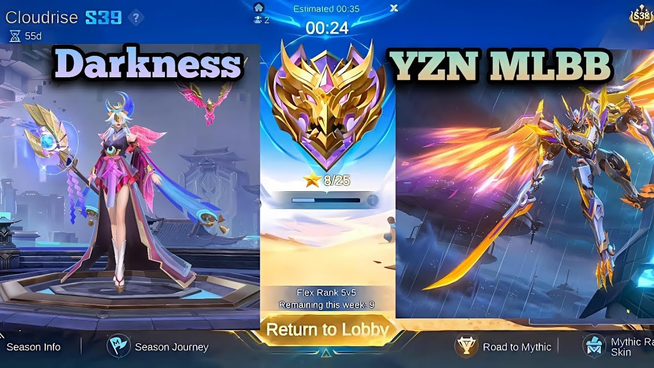 Road to Mythic Glory 🏆 Mythic (⭐ 9) a game with my beautiful girlfriend, was a tough match though. 
