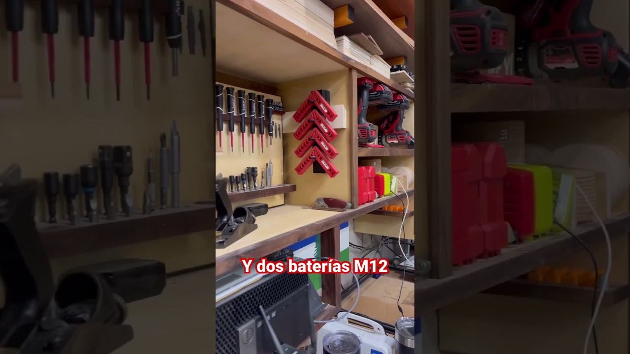Estuche M12 de @MilwaukeeTool #milwaukee #dewalt #herramientas #carpinteria #diy #madera #latino