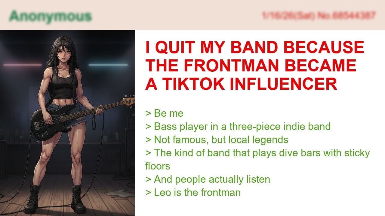 I Quit My Band Because The Frontman Became A TikTok Influencer
