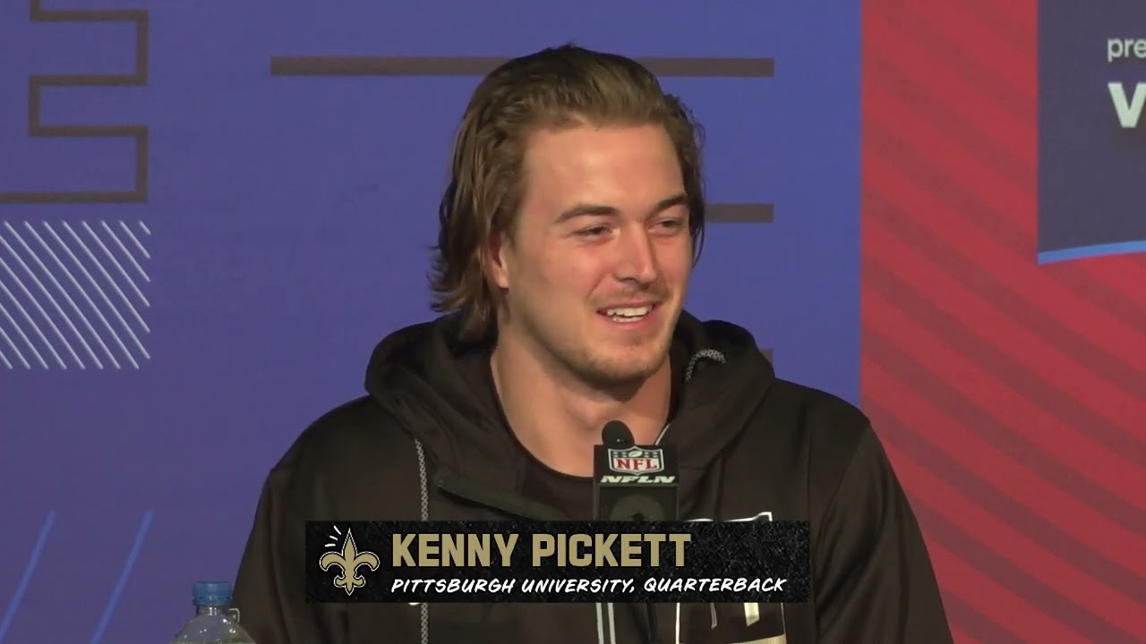Pitt QB Kenny Pickett Interview | 2022 NFL Scouting Combine