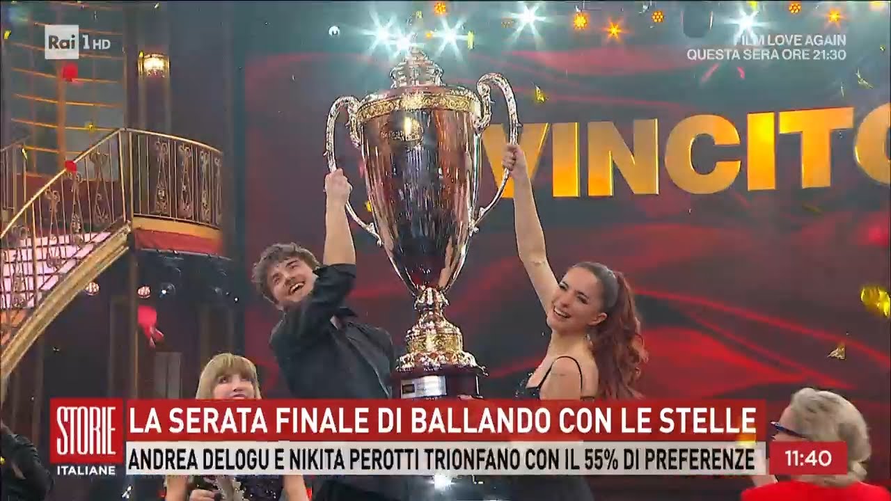 Ballando con le stelle, la vittoria di Andrea Delogu e Nikita Perotti - Storie italiane 22/12/2025