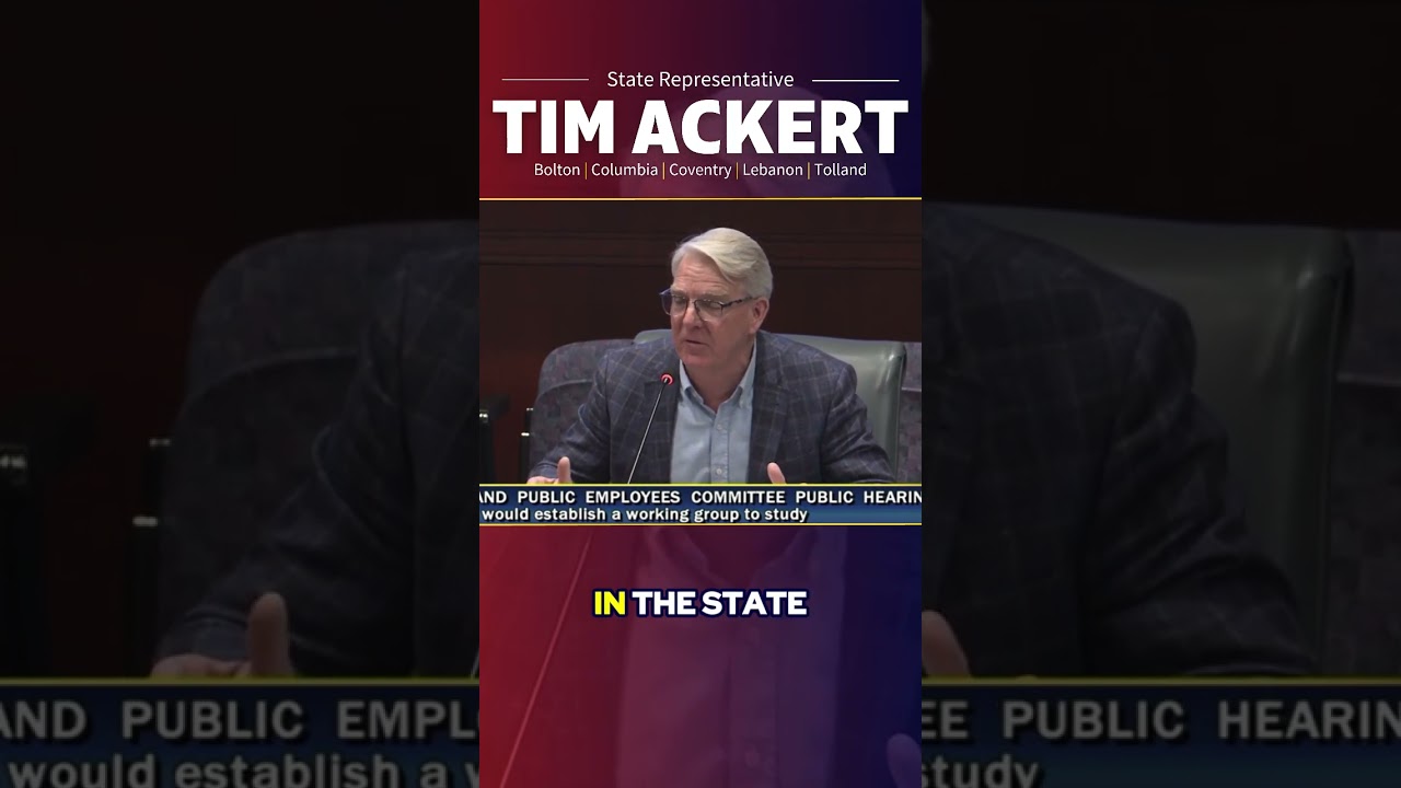 Rep. Ackert Fights Against Career Suppression