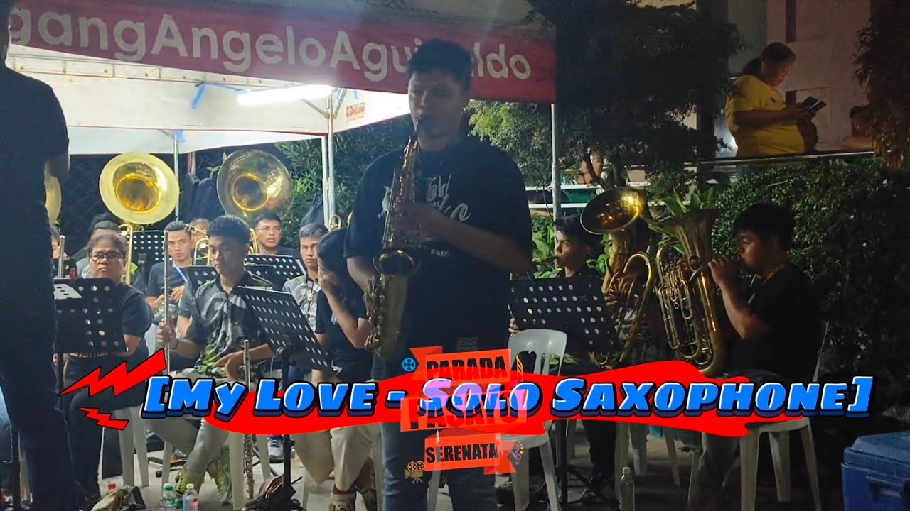 My Love  | Solo Saxophone - St Mary Magdalene Band