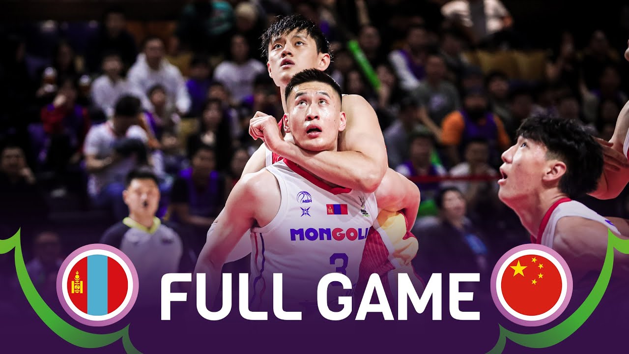 Mongolia v China | Full Basketball Game | FIBA Asia Cup Qualifiers 2025