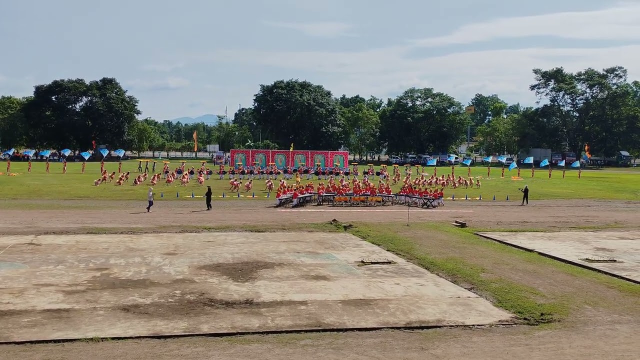 Kalivungan festival 2025 drum and lyre competition at provincial capitol ground, amas,
