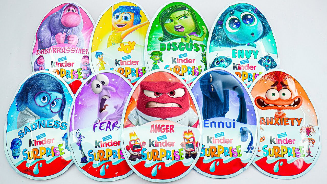 🎁Paper DIY🎁NEW BLIND BAG INSIDE OUT 2 Kinder Egg Unboxing| How to make Inside Out Blind bag asmr