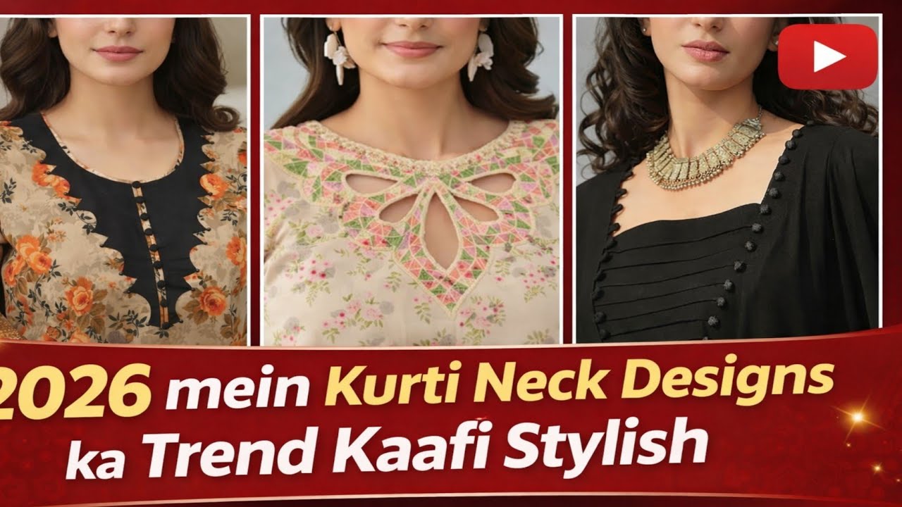 2026 mein kurti neck designs ka trend kaafi stylish aur#kurti#kurtineckdesign