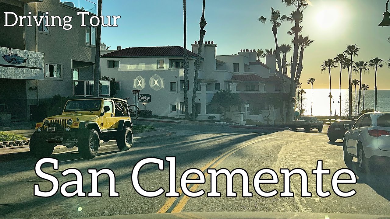 Evening Drive | Dana Point to San Clemente | [4K]