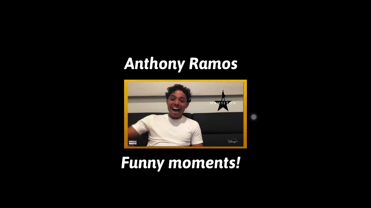 Anthony Ramos Funny Moments