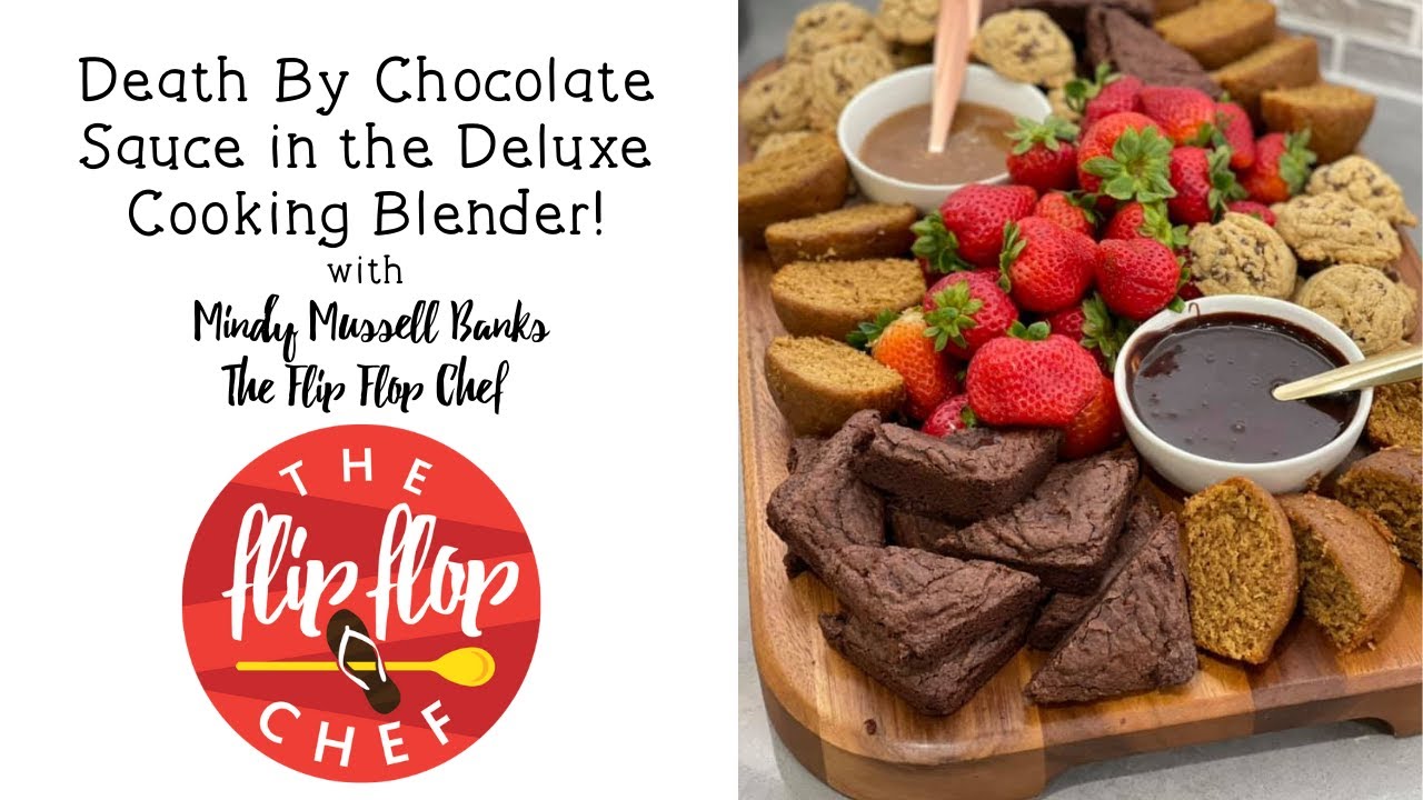 Death by Chocolate Sauce in the Deluxe Cooking Blender