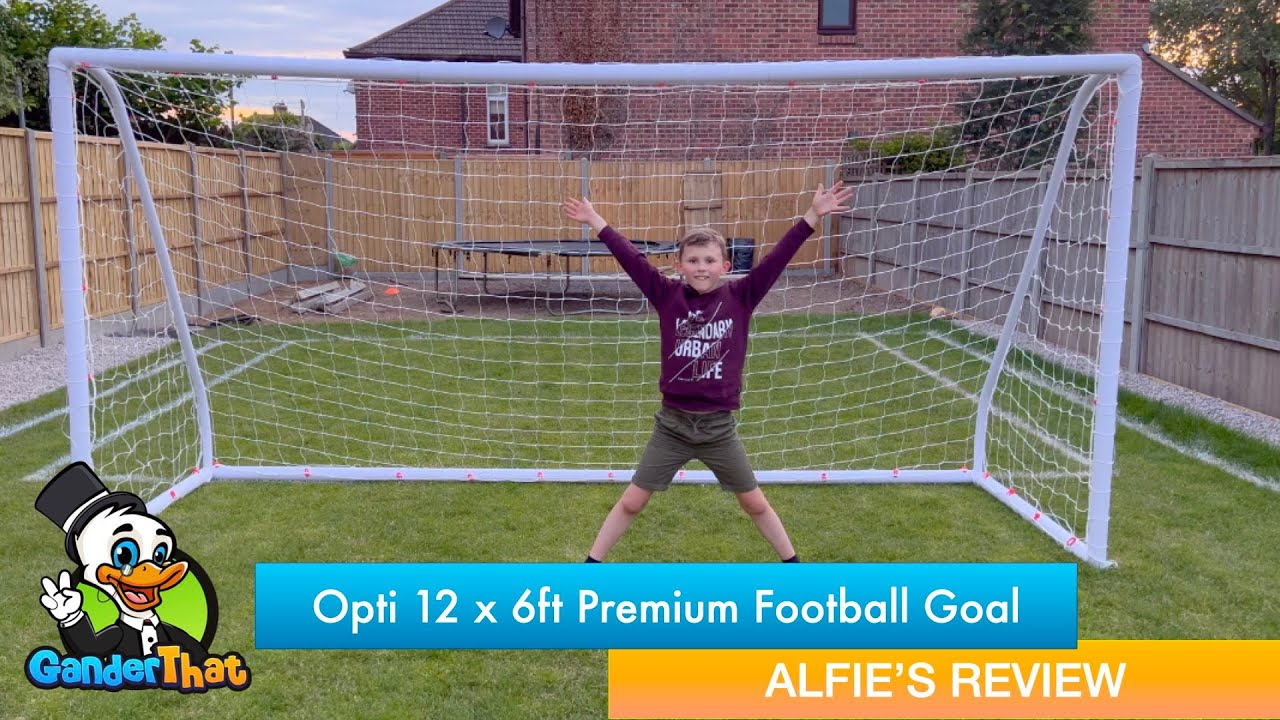 Score Big on a Budget! Opti 12 x 6ft Premium Football Goal Review - Argos UK
