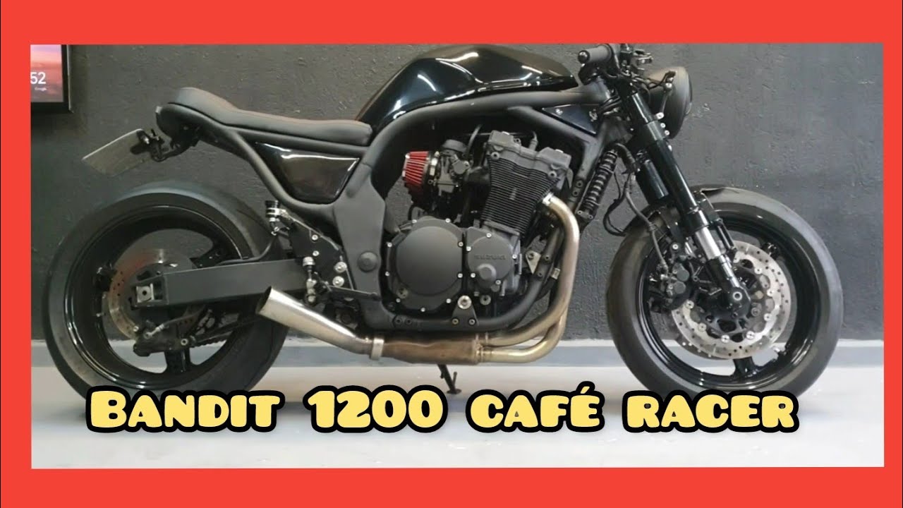 BANDIT CAFE RACER  impressora  3D na oficina e muito mais...