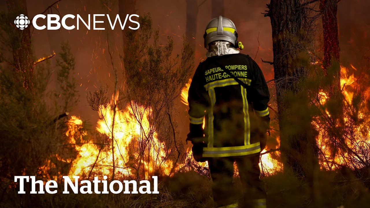 Raging fires in Europe force 300,000 from homes
