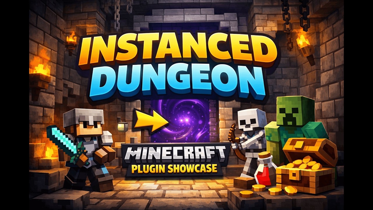 Instanced Dungeon Plugin for your Minecraft Server *UPDATED VERSION IN DESCRIPTION*