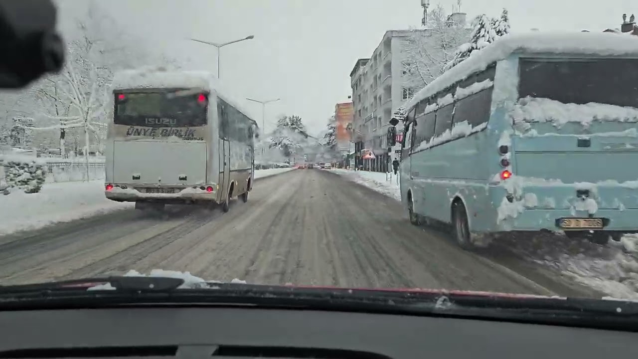 Fatsa Sahil Yolu Şubat 2025