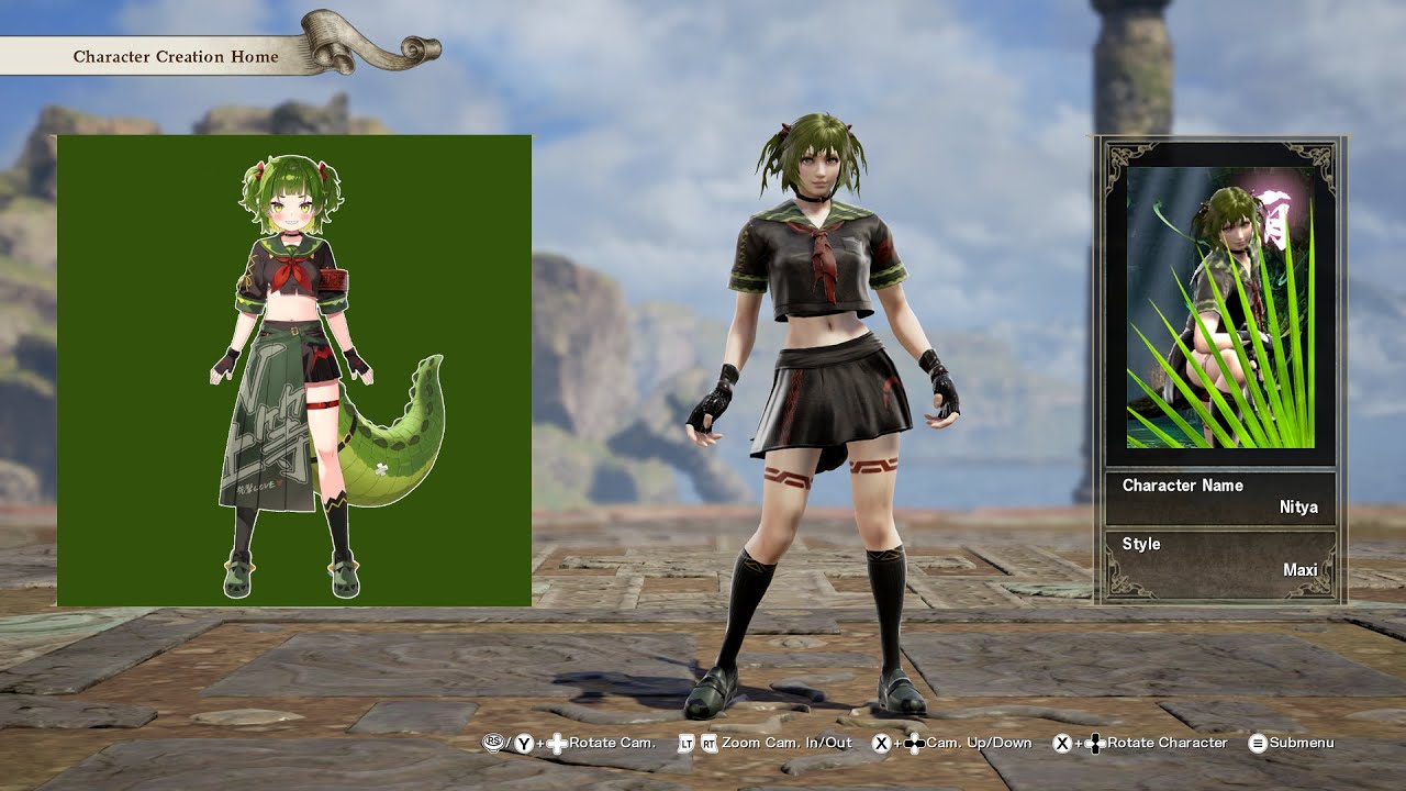 SoulCalibur 6; Nitya Nil (Phase-Connect) custom character video guide by Zeno XC