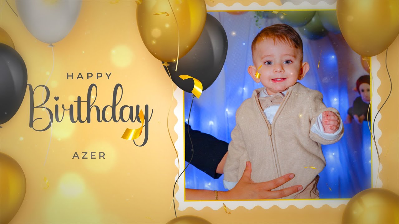 Azer | 1 yaş doğum günü | 4K UHD | DULOVO @aa-studio-BG