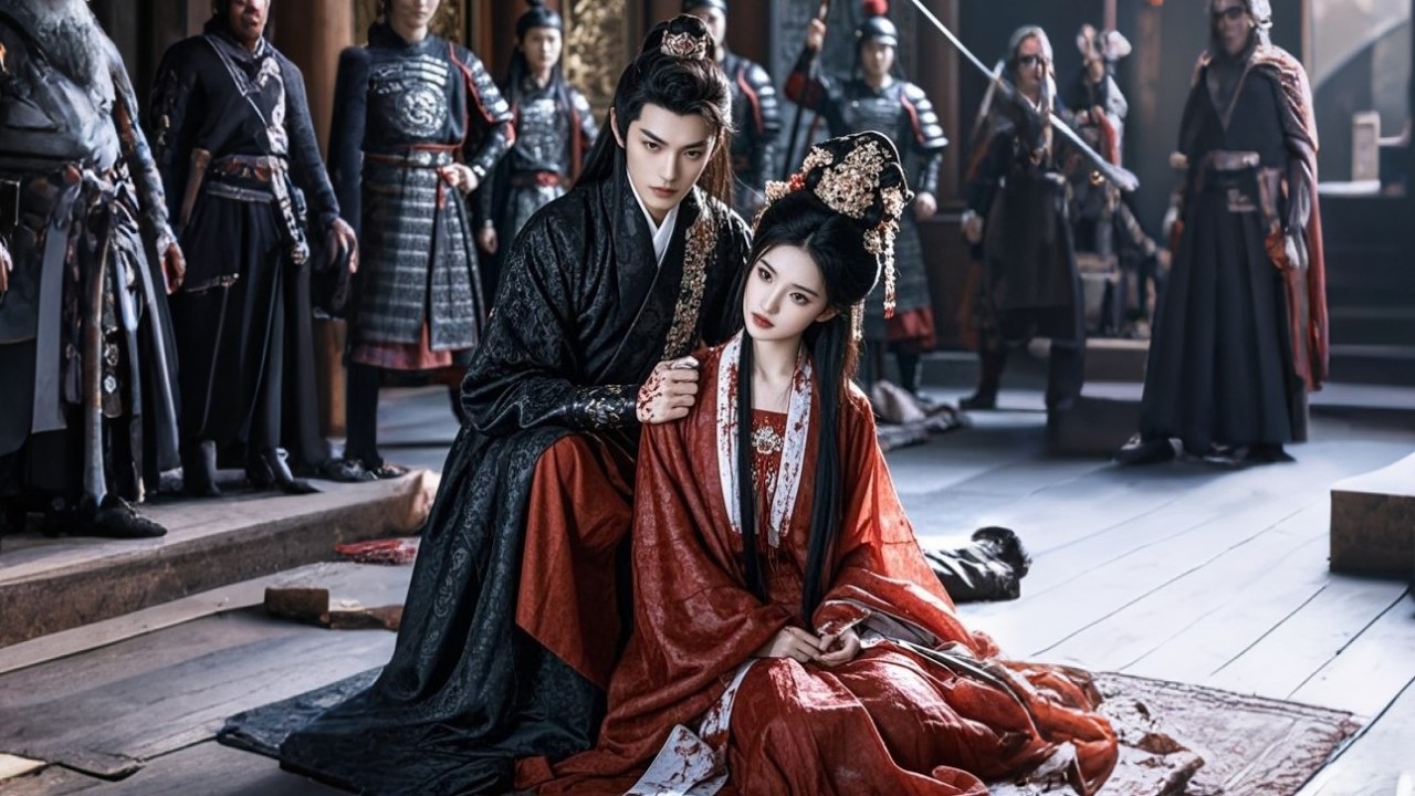 前世我到死才知他的甜言蜜語都是裝出來的，重活一世我轉身奔向暗戀我已久的鎮威大將軍，順勢將渣男踩在腳下！#血染风华毒妃倾天下#追妻火葬场 #古装 #重生 #短剧