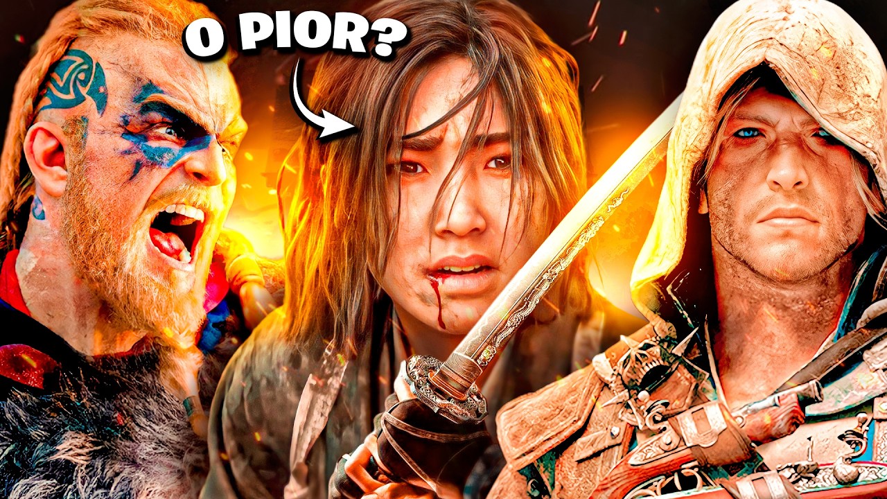 Assassin´s Creed - Do PIOR ao MELHOR Jogo da Franquia
