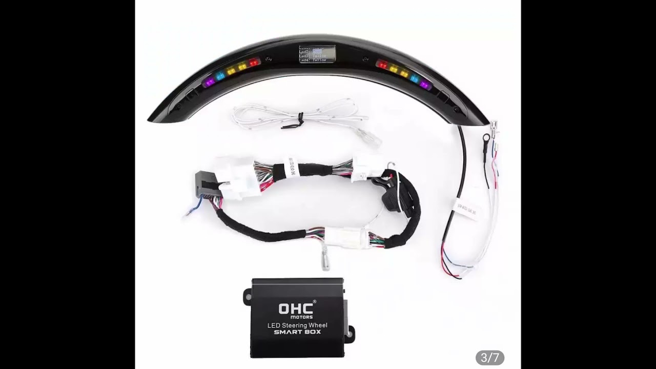 How to install OHC LED STEERING WHEEL ON E90 E91 E92 E93