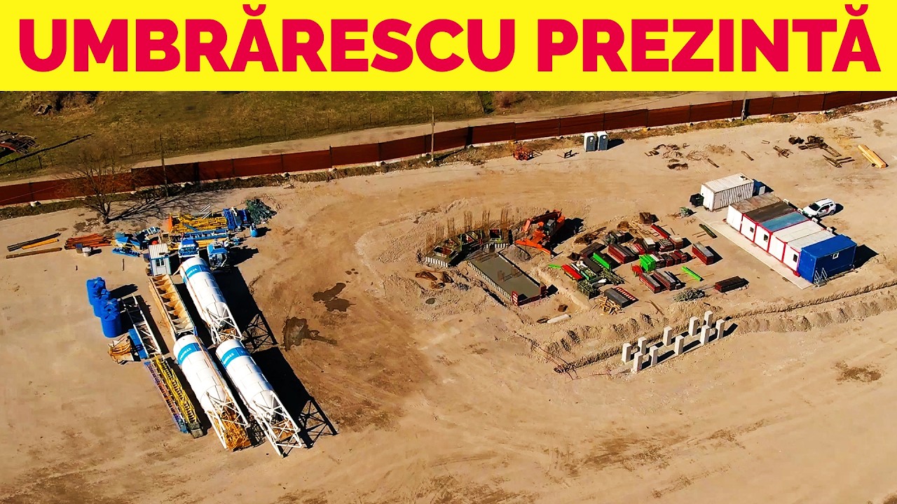 UMBRĂRESCU, din nou FASCINANT! Construiește propria STAȚIE DE BETOANE la UMB Steel Oțelu Roșu!