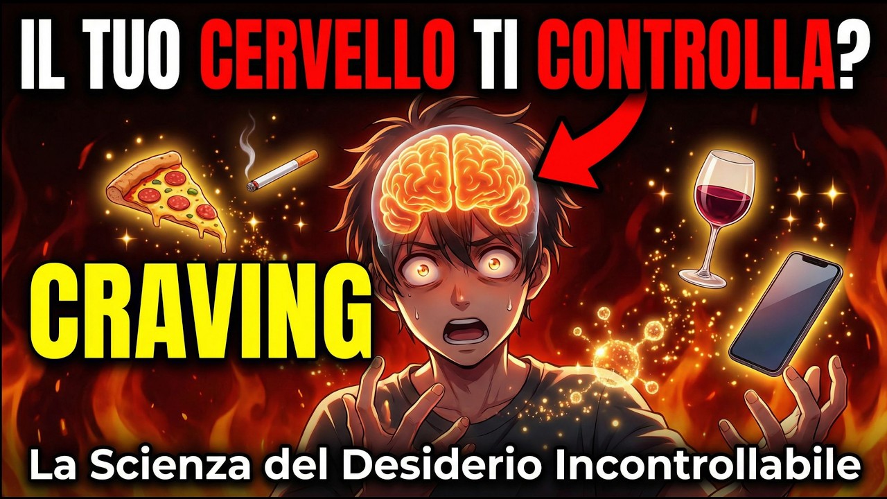CRAVING: Come il Tuo Cervello Crea Dipendenze (e Come Liberartene).