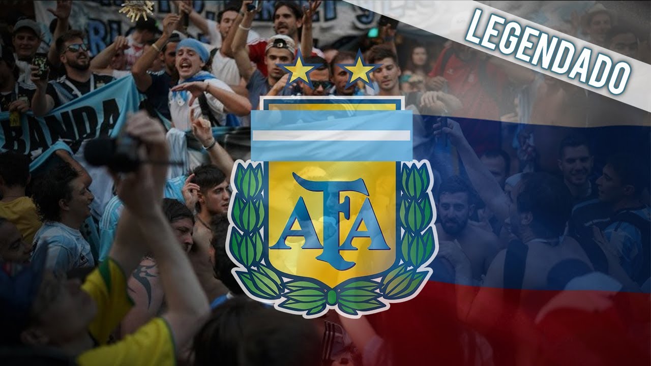 HIT DA ARGENTINA NA RÚSSIA - Vinimos todos juntos a Russia [Legendado (ES/PT)]