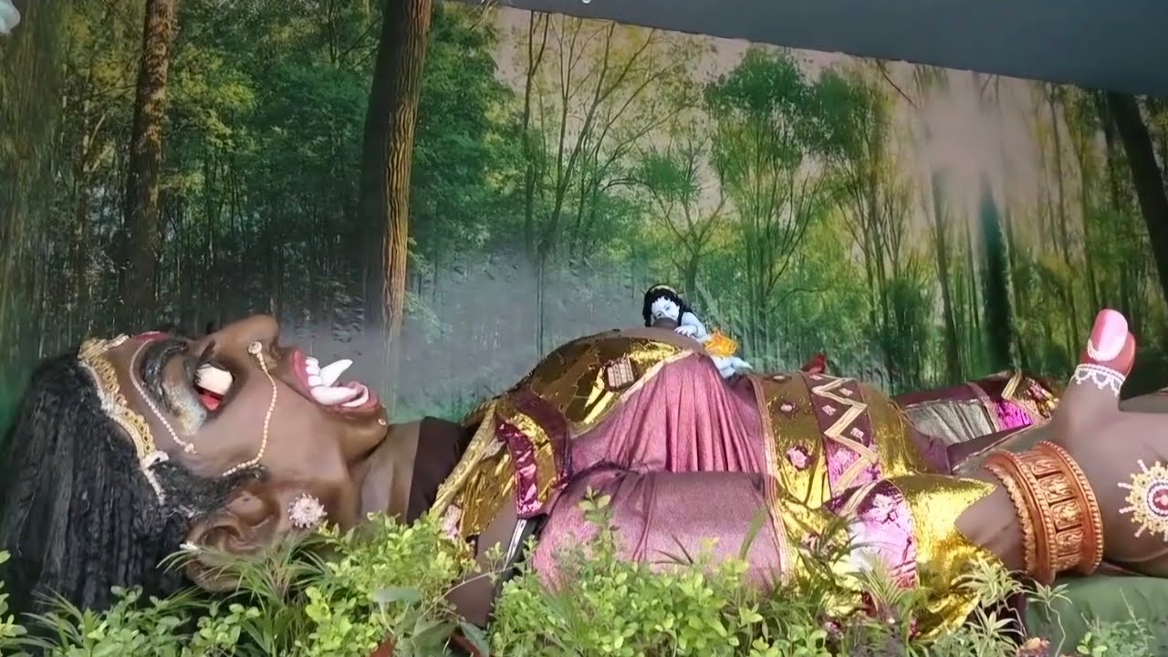 🌸 “Aaj Tak Nahi Dekha 😱 Aisa Putna Vadh 🙏 | Prem Mandir Vrindavan Live Darshan” #viral #trending 