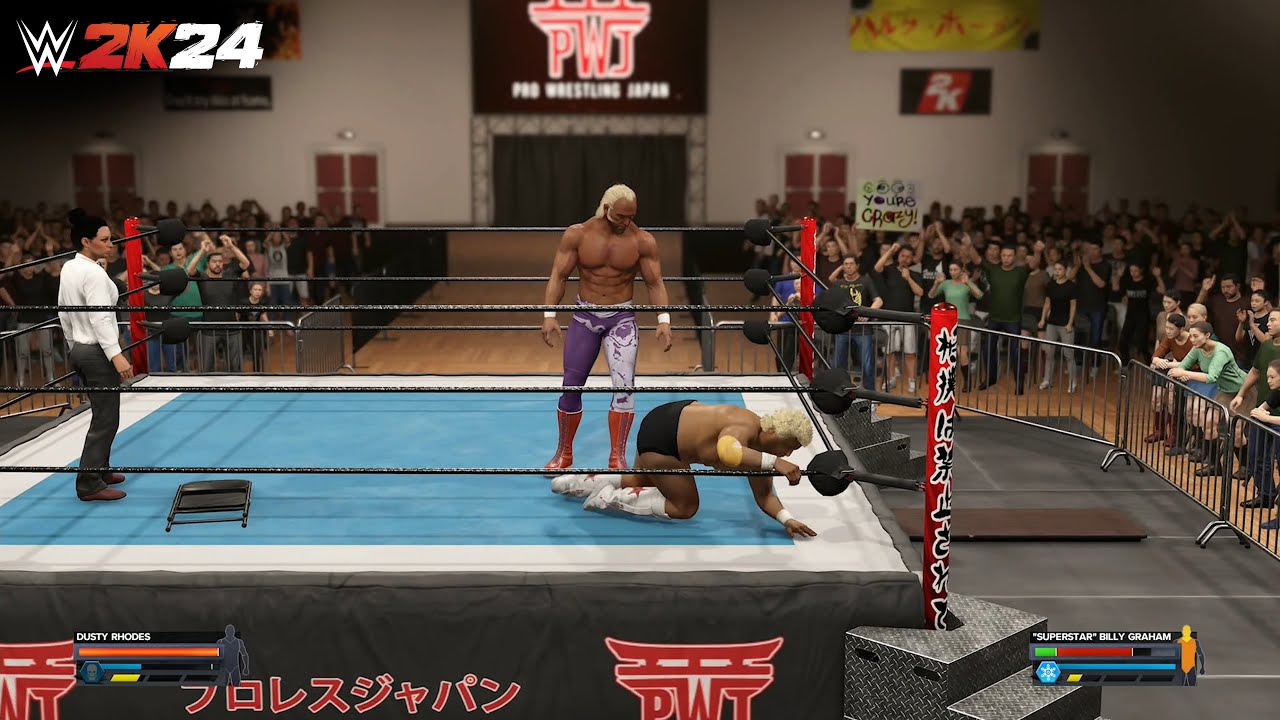 WWE 2K24: Dusty Rhodes vs 