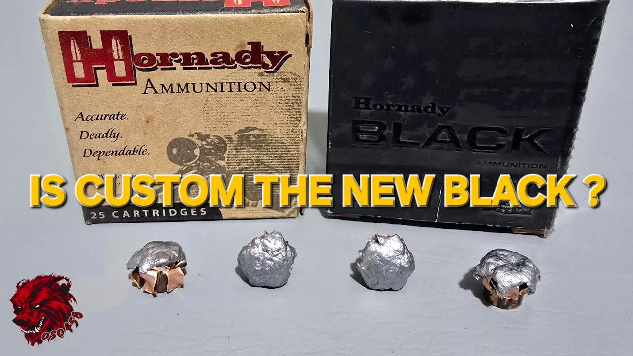 Custom — это новый Hornady Black? 124-гранный 9-мм XTP, похоже, так и есть 🤔 @oso4586