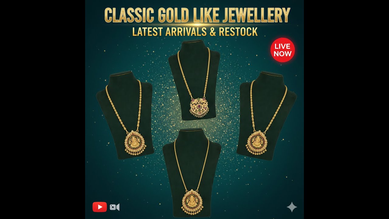 Classic Gold Like Jewellery Sets Daily Wear and Party Wear Live Jewelsmart
