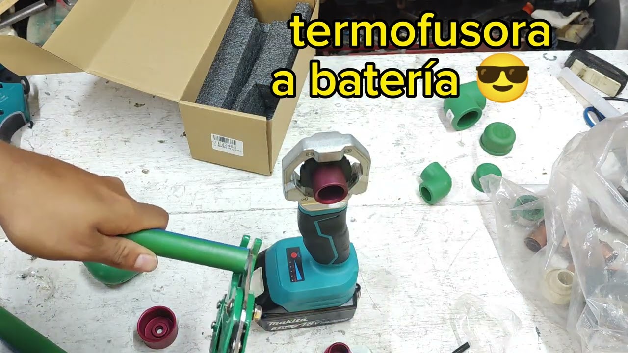 TERMOFUSORA A BATERIA (PRUEBA)