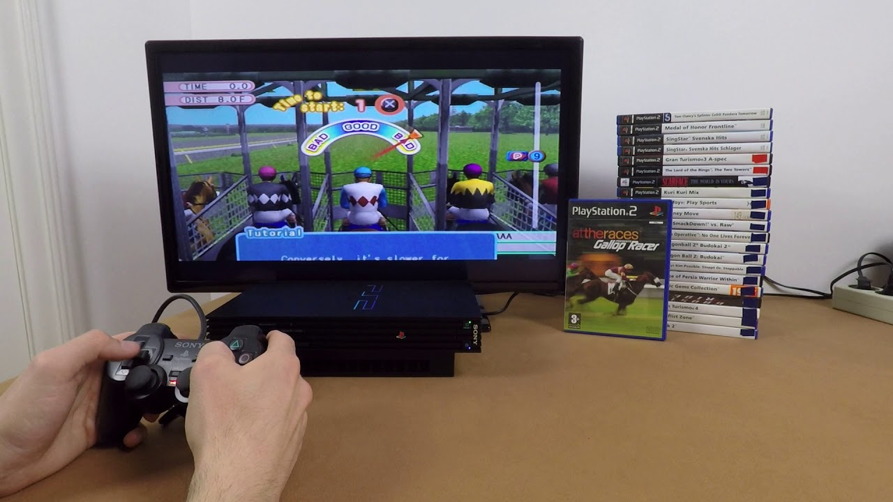 Playstation 2 - Attheraces Presents Gallop Racer