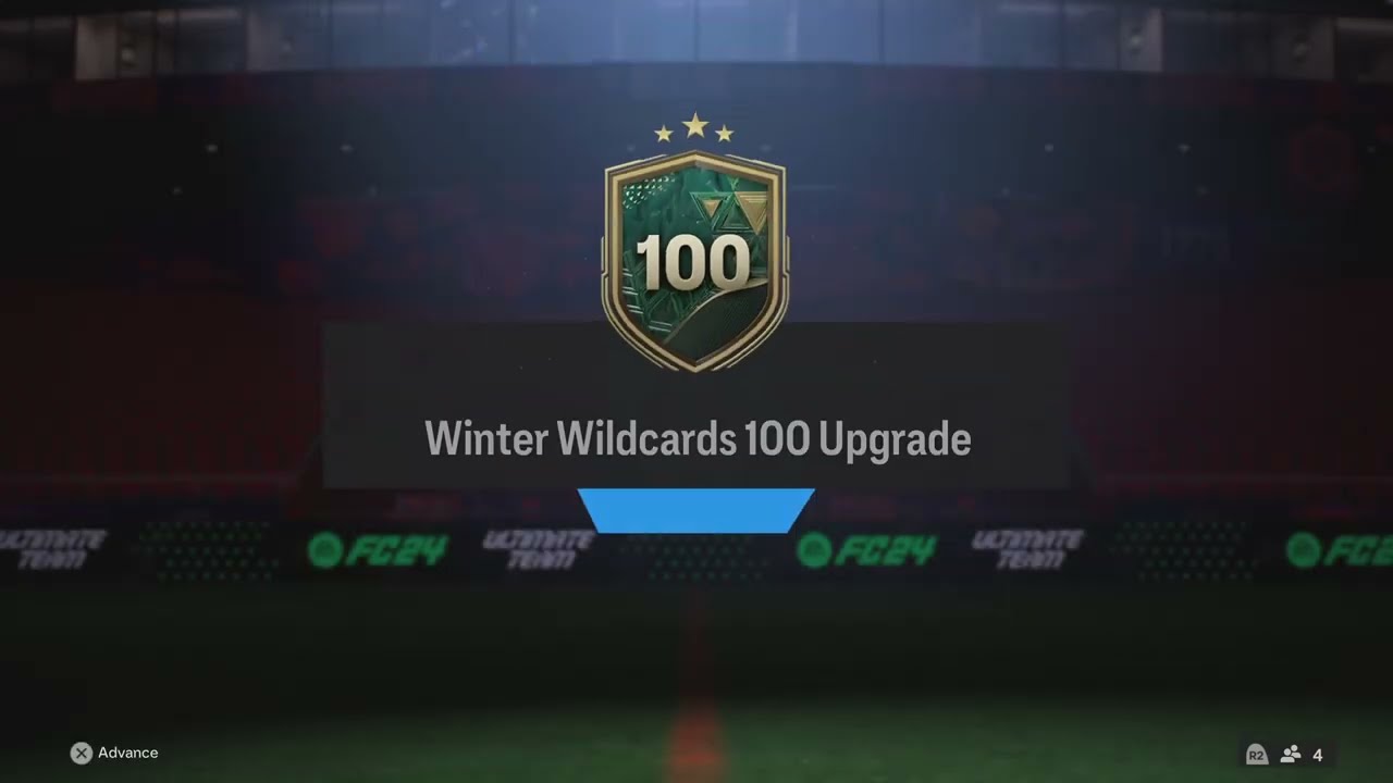 EA FC 24 WINTER WILDCARDS 100 UPGRADE!